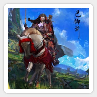 Tomoe Gozen Sticker